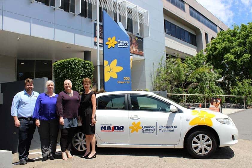 MyPath Education donating a loan vehicle to Queensland’s Cancer Council